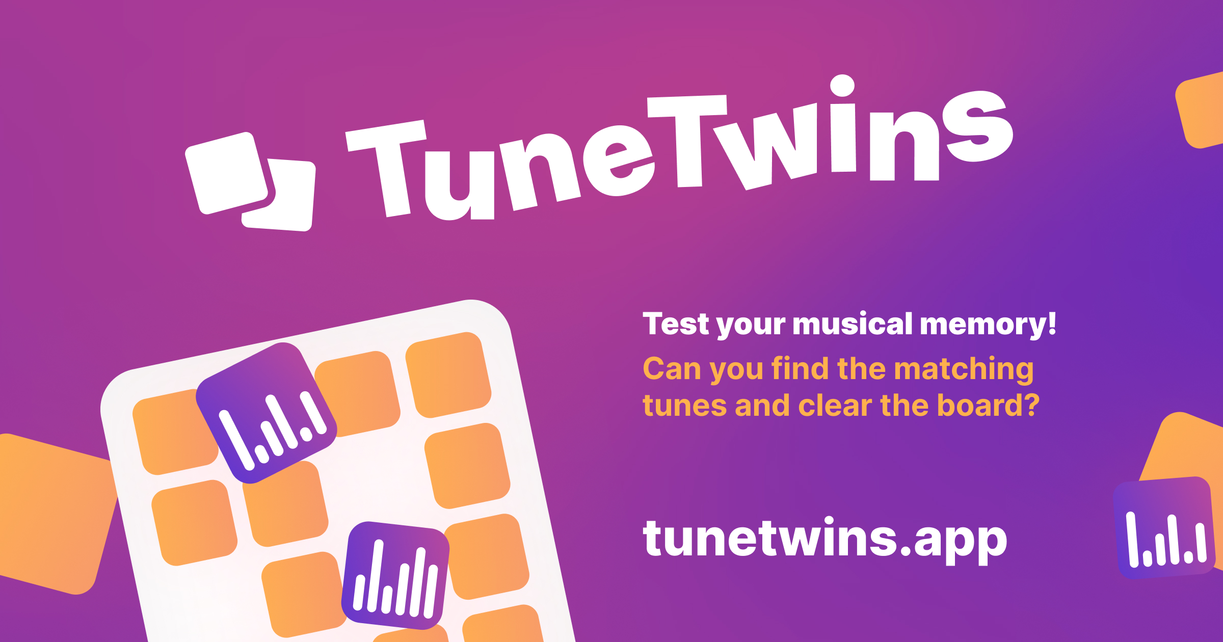Test your musical memory with TuneTwins